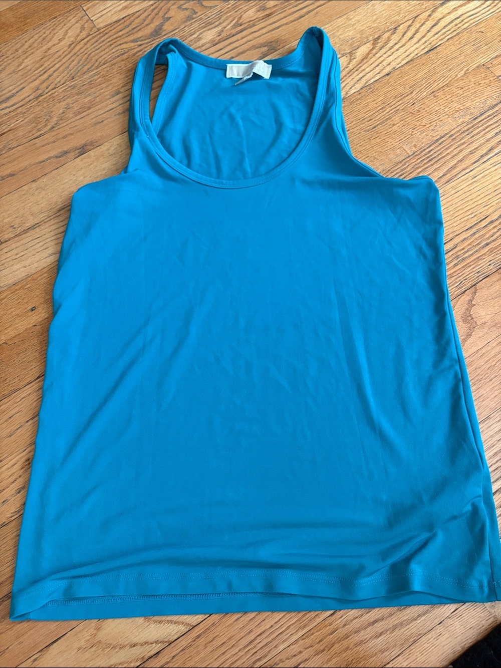 Women’s Scoop Neck Tank Top in Bright Teal